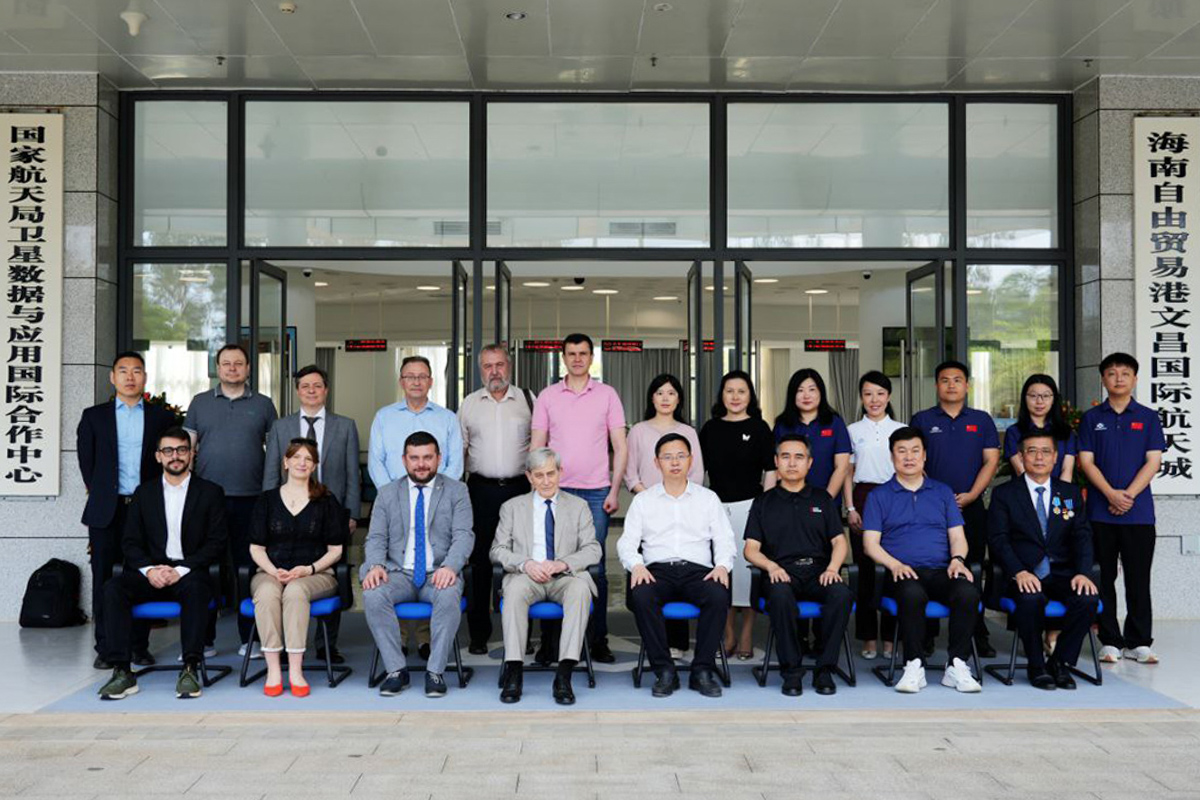 俄罗斯大学和创新企业代表在中国海南省文昌国际航天城进行了工作访问